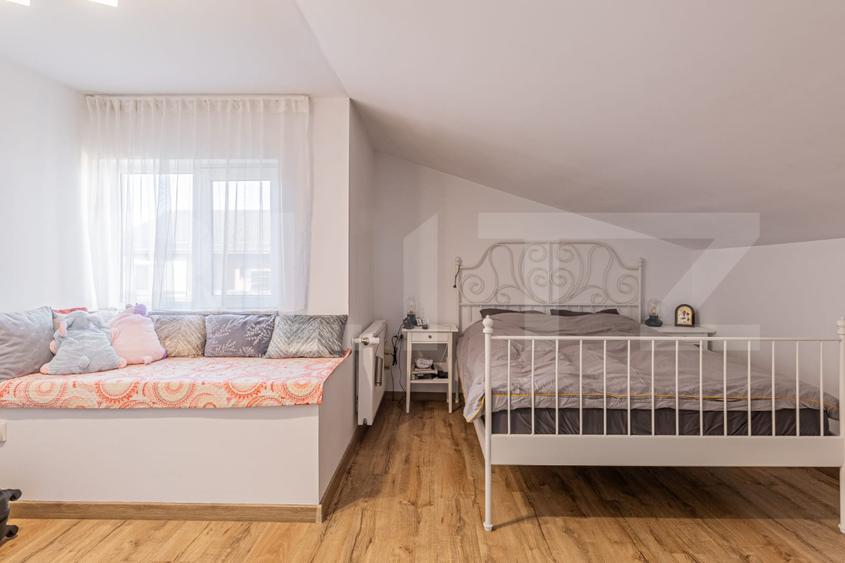 Casa moderna 3camere si mansarda amenajata in zona linistita Tarlungeni