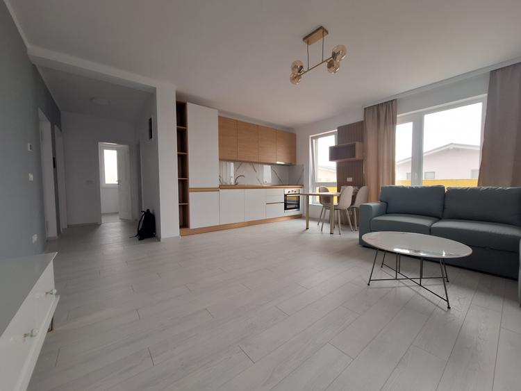 Apartament 2 camere - panouri solare - mobilat si utilat - Giroc