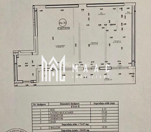 Apartament 3 camere de vânzare | Sibiu, Lazaret | City Residence