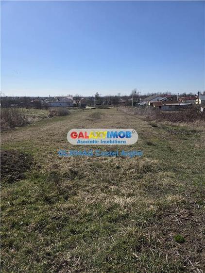Vindem teren intravilan Calinesti 845 mp , deschidere 13,5 m