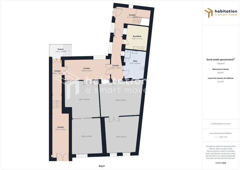 Casă de închiriat în zona Lunei – ideală pentru locuit sau birouri - 23