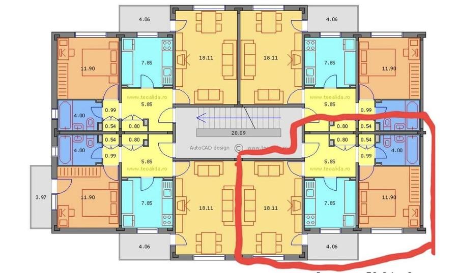 Girocului | 2 camere | Decomandat | 50 mp | Boxă | Poziție excelentă