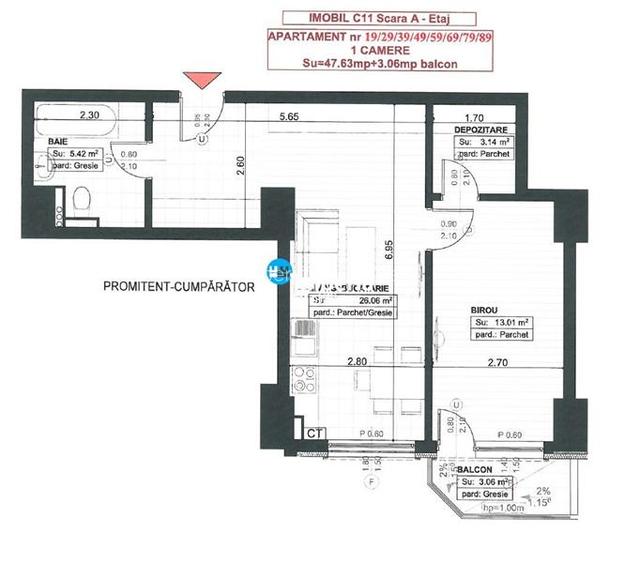 Apartament Nou 2 camere ROYAL TOWN COPOU(view superb) - 2