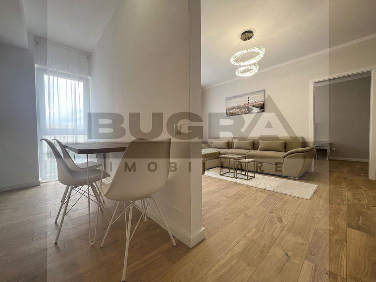Apartament de 2 camere, 55mp, lux, parcare, zona Terra
