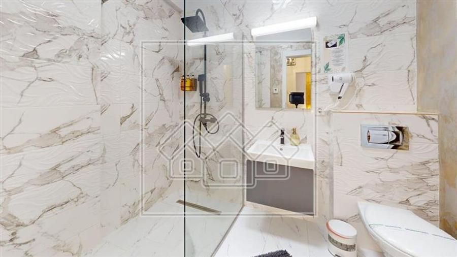 Apartament 3 camere, 2 bai, 2 terase, mobilat si utilat confort lux
