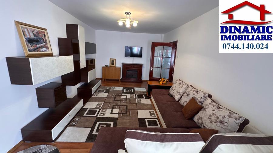 Apartament 3 camere, decomandat, 80 mp – parter înalt – 490 €/lună