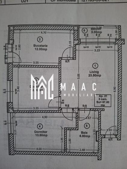 Apartament 3 camere de vânzare | Sibiu | Grădină | parcare