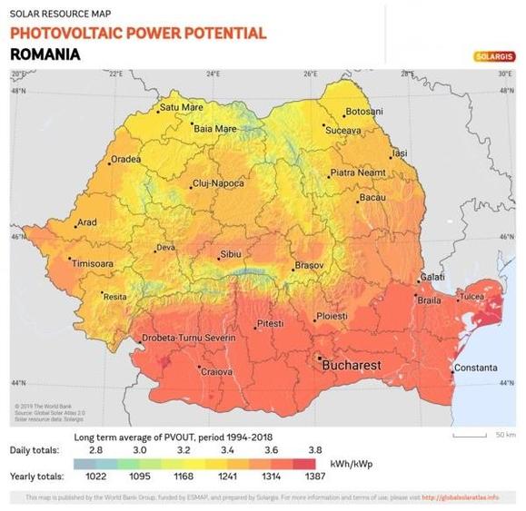 Proiect fotovoltaic, 54.945 MWp, RTB, vestul Romaniei., potential 220 MW statie