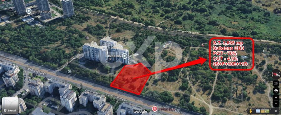 Oportunitate Investitie! Teren (3.835 mp) langa Parcul Tineretului
