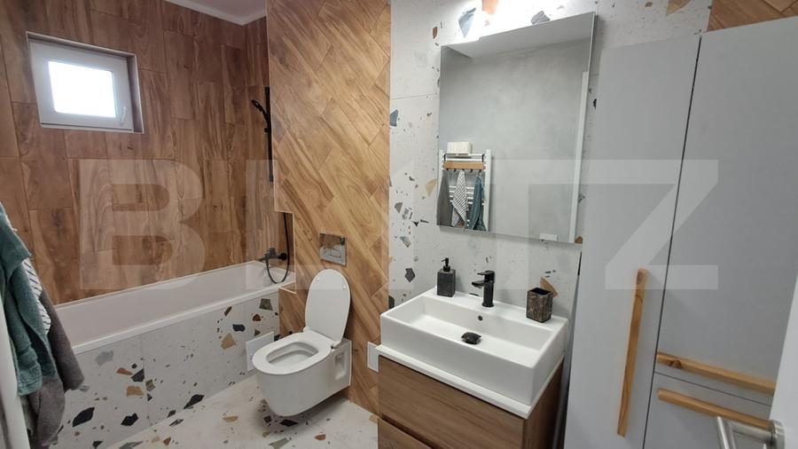 Apartament 2 camere, mobilat-utilat, 3 balcoane, 75.64 mp, priveliște superbă