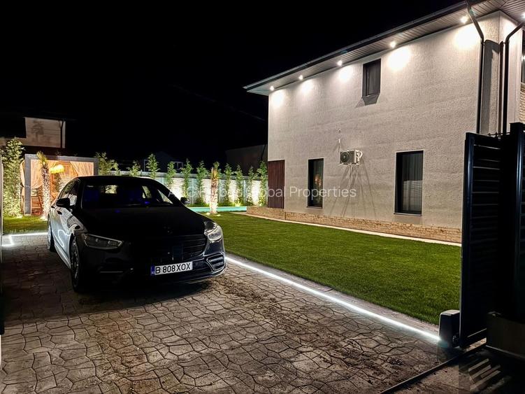 Vilă Smart Home cu piscină încălzită de 100 mp și grădină matură | Berceni - 3