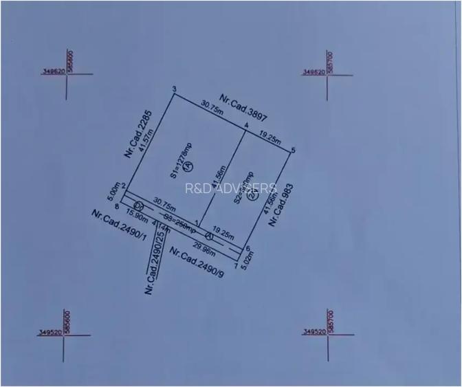 Teren 896 mp Balotesti / Saftica | Bine Proportionat | Acces Usor - 2