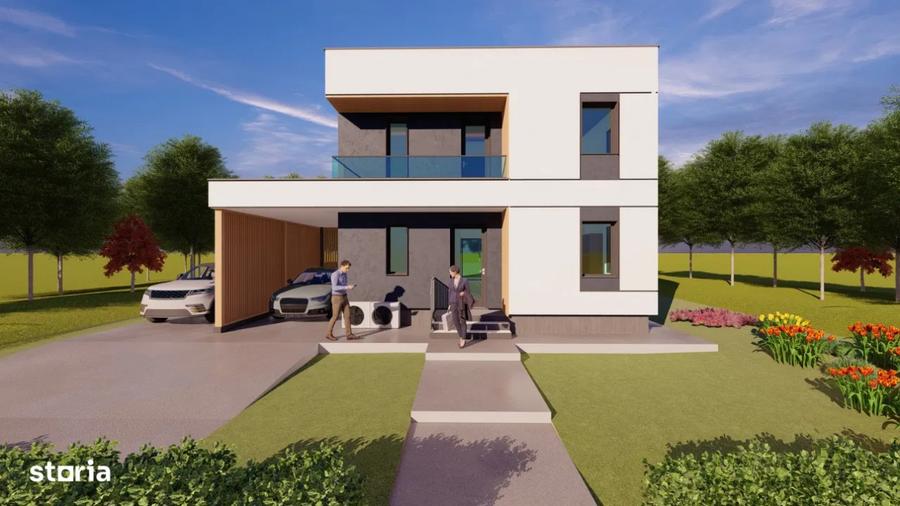 Casa Individuala P+E, NZEB, zona Soporului, 800mp teren