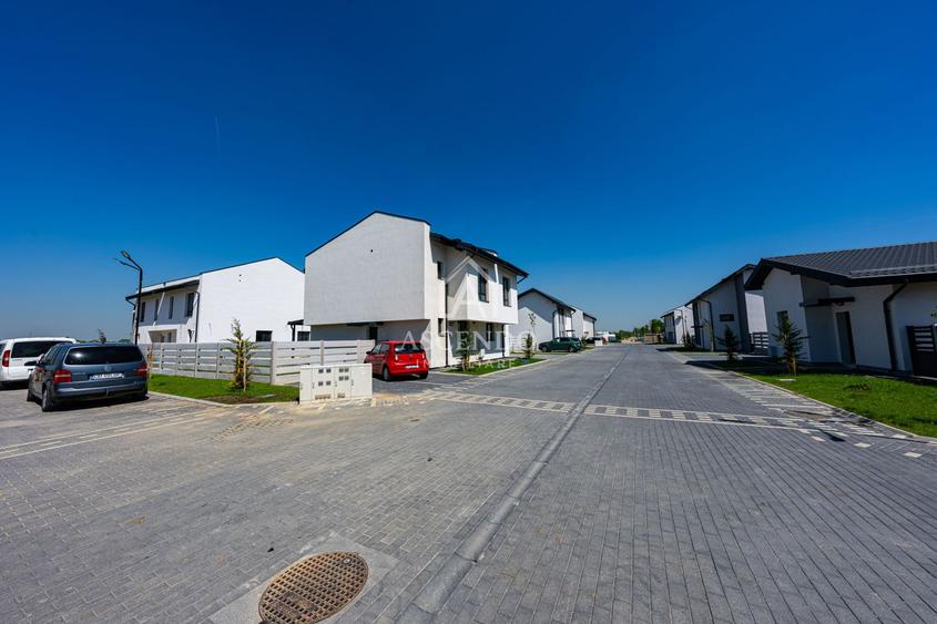 Case noi în Măgurele cu grădină proprie, parc privat și finisaje premium