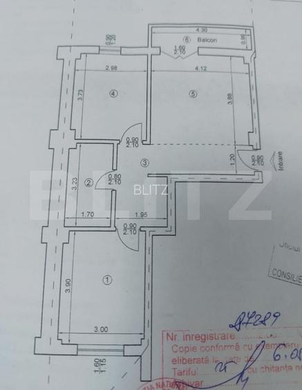 Apartament 2 camere decomandat, 54 mp, loc parcare, zona Lunca Cetatuii - 13