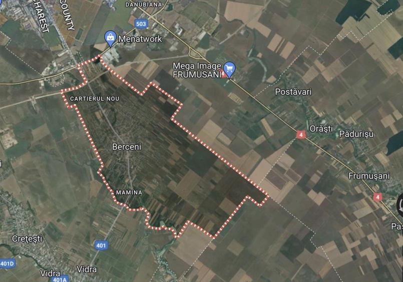 Vila si teren com Berceni, jud Ilfov