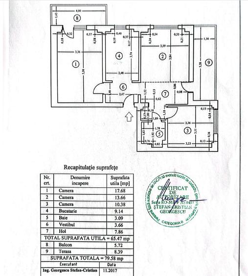 Apartament spatios si luminos Iancului
