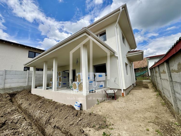 Casa individuala cu 4 camere, 120mp utili, teren 320mp, Selimbar