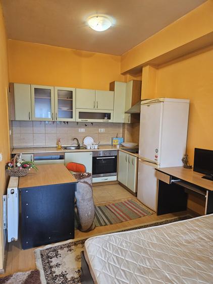 Apartament cu o camera situat la parter cu terasa imprejmuita si loc de parcare