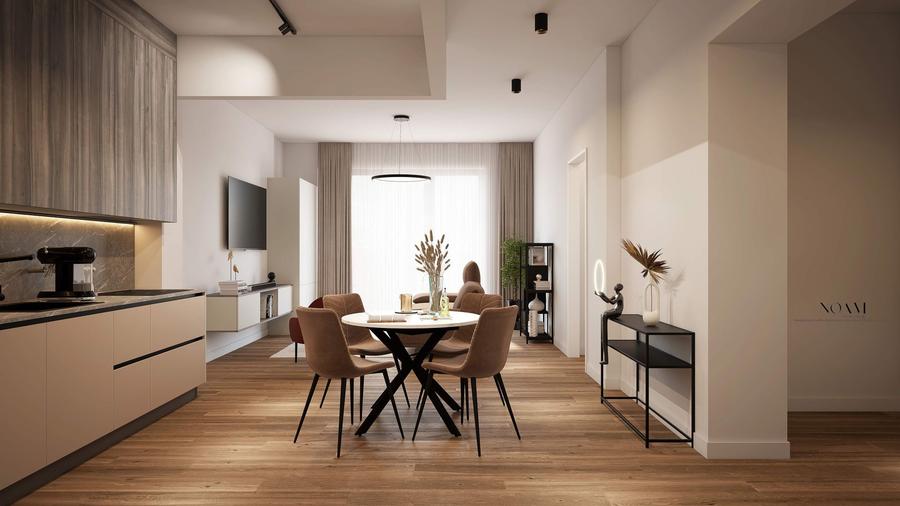 2 Room Apartement Design Contemporan and Confort Urban Near Metro Station