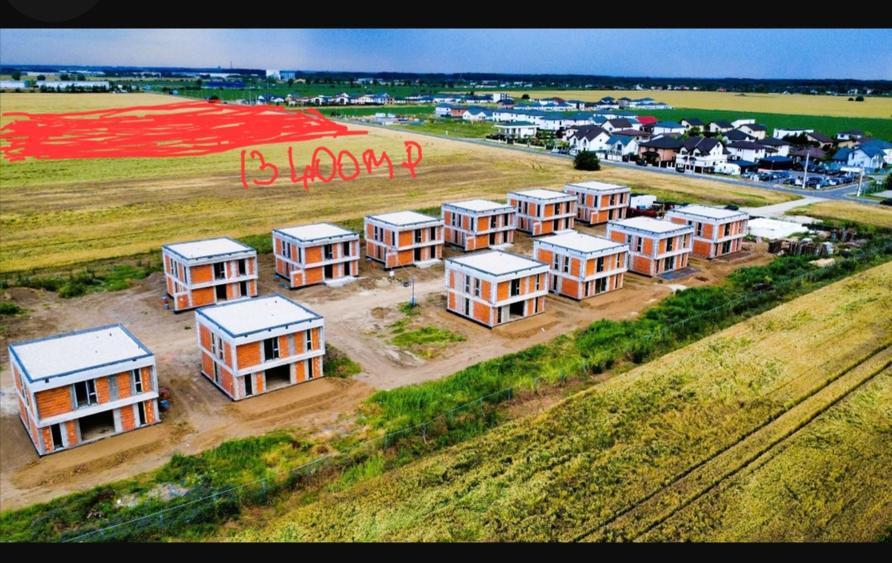 NOU Teren 13.400 mp Buftea-str.Independentei deschidere lac PUZ aprobat vile