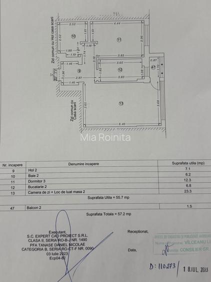 Apartament 2 camere de vanzare Novopilos Complex Rezidential