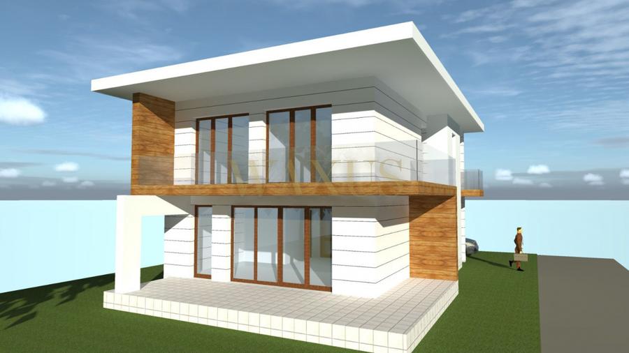 VILĂ NOUĂ 131 MP | TEREN 450 MP | ANSAMBLU PRIVAT | SEMIFINISATĂ DEJ