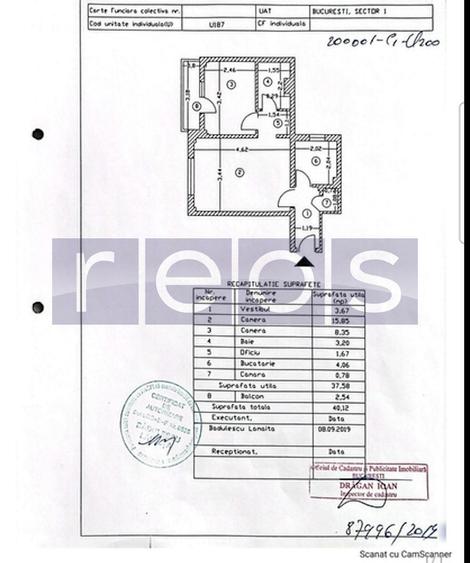DE VANZARE APARTAMENT 2 CAMERE PIATA VICTORIEI RENOVAT MODERN BALCON - 1