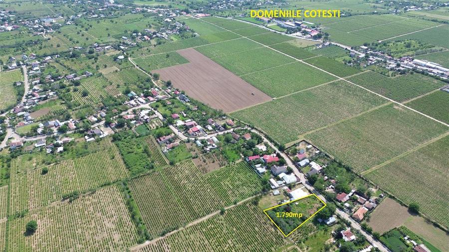 Teren intravilan de vanzarea in Valea Cotesti cu utilitati 1.790 mp