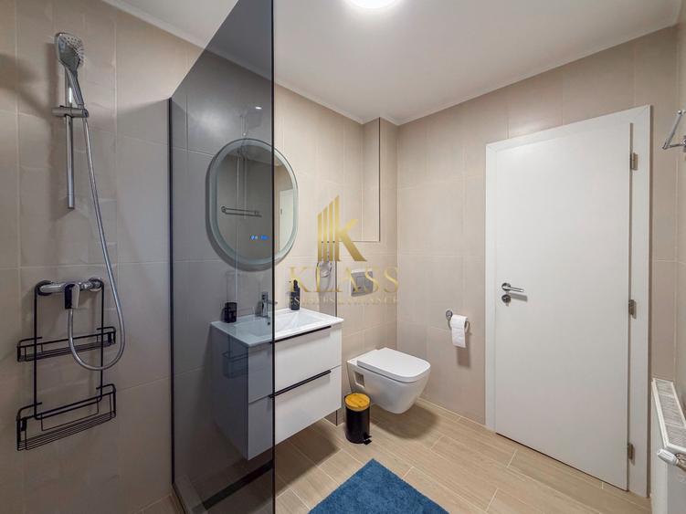 Închiriere apartament cu 2 camere în zona de nord cu parcare subterană inclusă