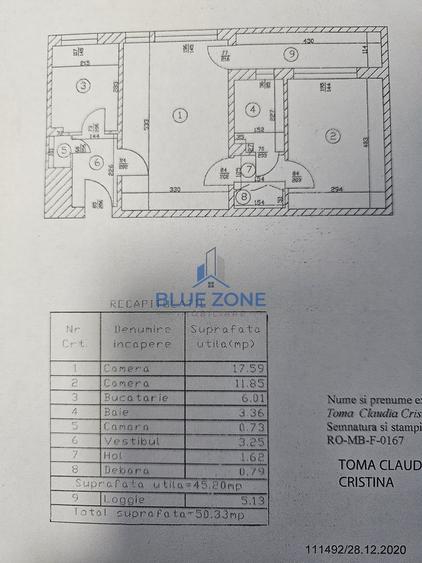 Apartament 2 camere, semidecomandat - Metrou Gorjului