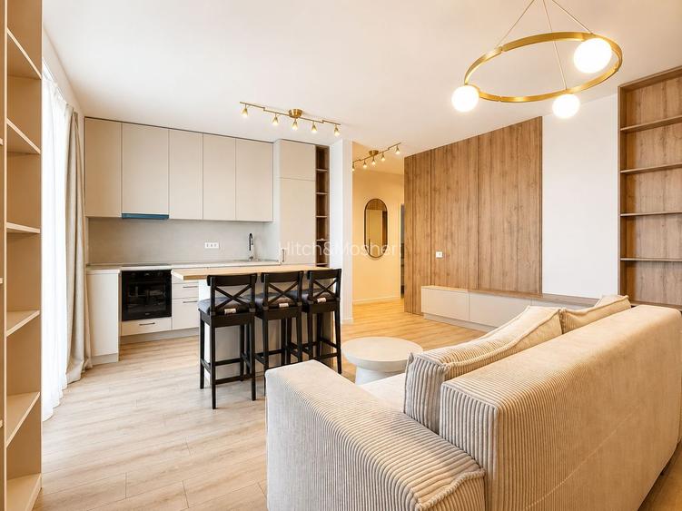 Apartament modern cu 2 camere, 53,37 mp + balcon, etaj 3 - 2
