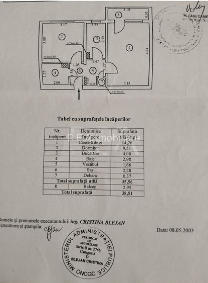 2 camere | Brâncoveanu | Budimex | Bloc reabilitat | Balcon - 9