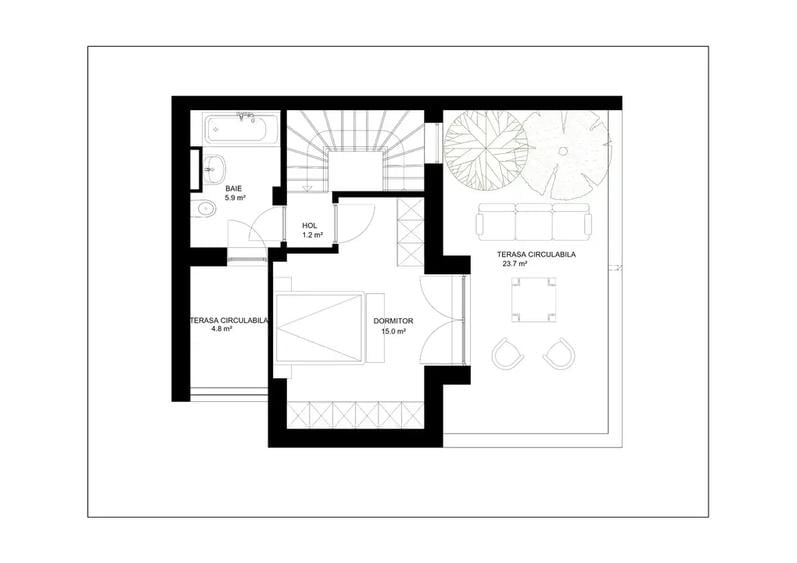 Townhouse 4 Camere Otopeni | Pret Corect | 135mp util