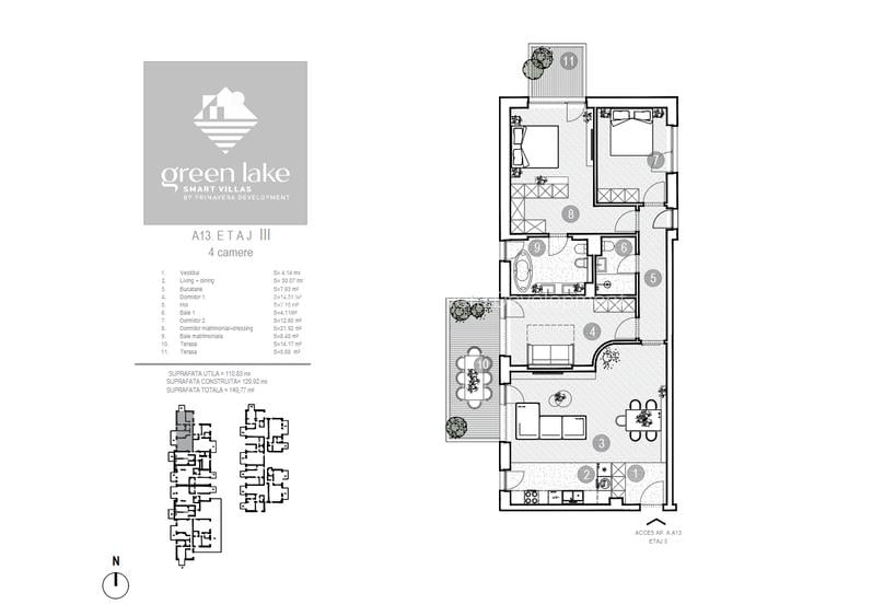 Apartament NOU 4 camere | Suprafata generoasa | Finalizat