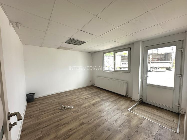 DEPOZIT 450 mp. Birouri Hala si TEREN Imprejmuit 4077 mp Asfalt - Utilitatile - 4