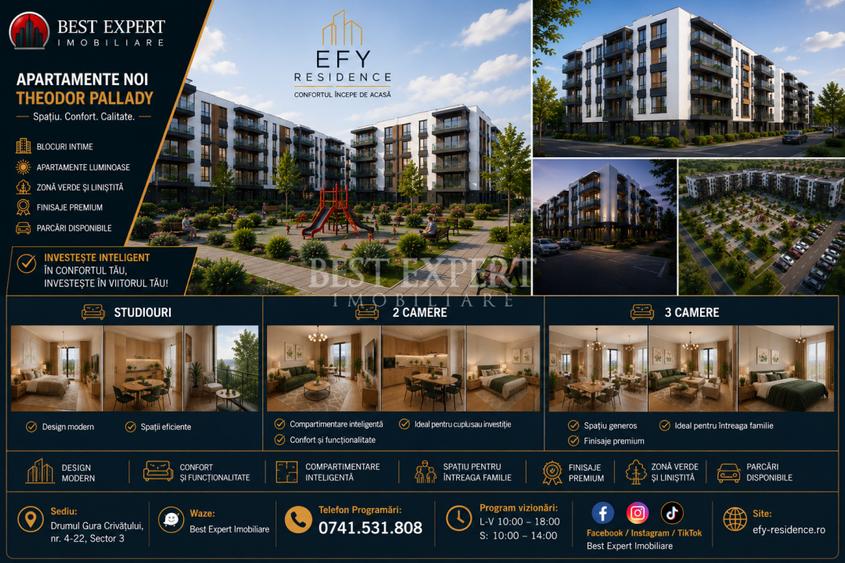 3 Camere Finisaje la alegere| 10 Min N.Teclu | Bonus Parcare ext la avans 50%