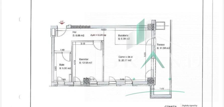 Apartament 2 Camere | Terasa | Parcare Subterana | Manastur/Frunzisului