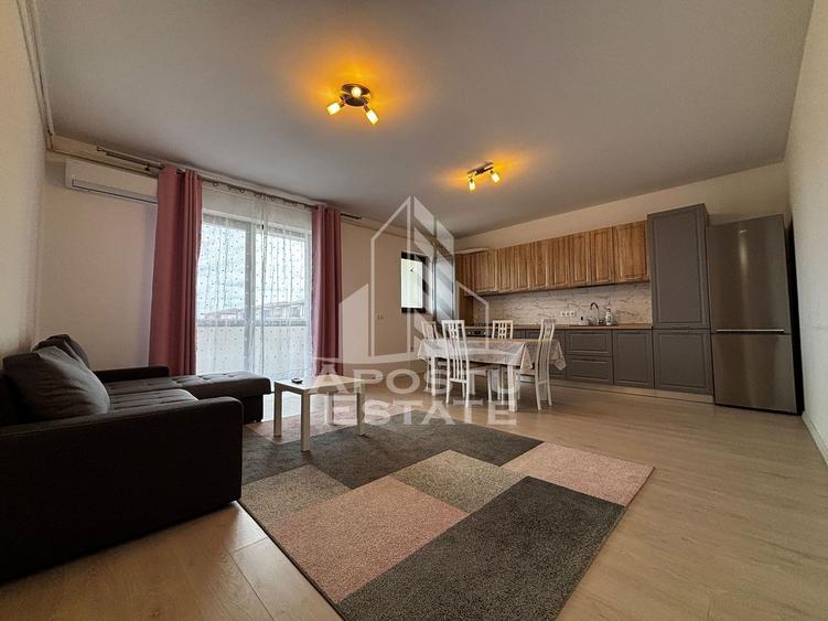 Apartement cu 2 camere de inchiriat, loc de parcare, Giroc