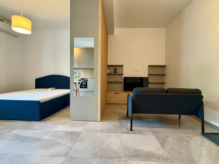 Studio 42mp utili + 10mp terasa + 2 locuri de parcare- Sisesti -Prima inchiriere