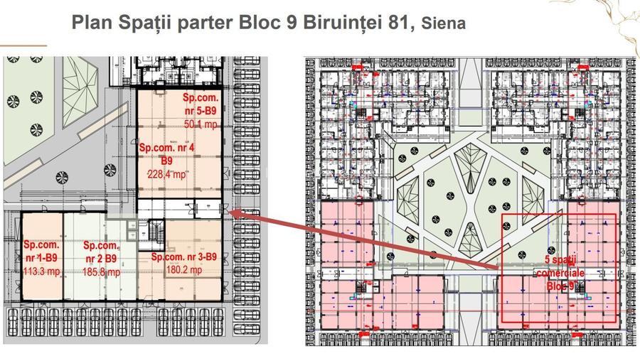 Spațiu comercial 112,3 mp | 81 Residence | Popești-Leordeni - 6