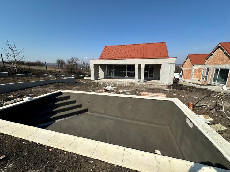 Casă individuală ultra finisată, piscină proprie, Jucu De Sus, predare 2026 - 9