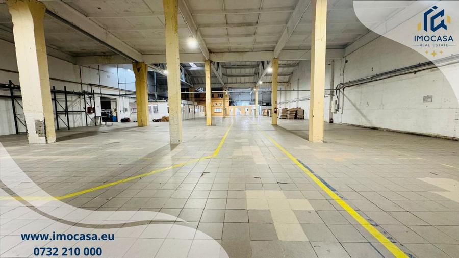 Hală de închiriat divizată, dotată Aradul nou 500-4000 mp