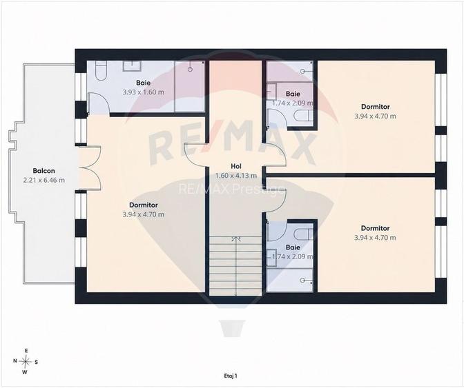 Vilă P+1+M | 6 camere | Aviației | Construcție 2020 - 37