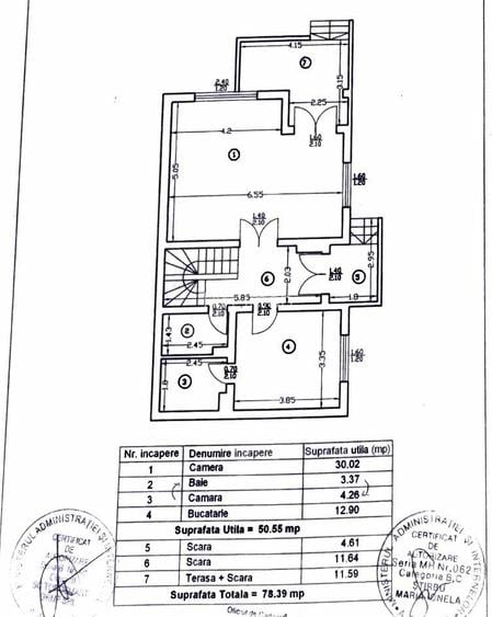 Vanzare casa 4 camere tip duplex Otopeni - Odaile, P+1+Pod, curte proprie ! - 54