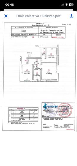 Apartament decomandat 2 camere + curte+2 locuri parcare - 16