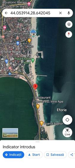 Teren construcții, vedere frontala la mare și Certificat Urbanism - Eforie