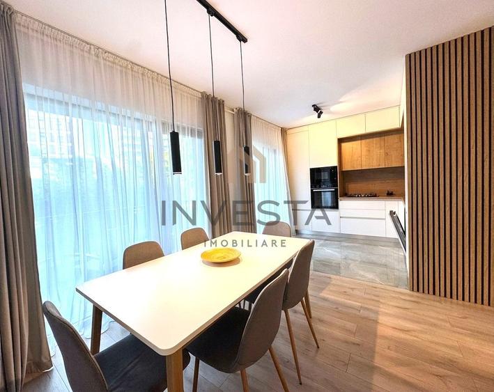 Apartament cu 3 camere, parcare subterana, bloc nou, zona Frunzisului