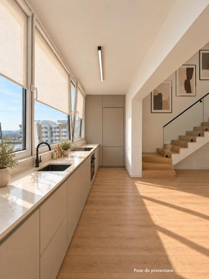 Duplex cu terasa de 73 mp | Vedere la piscina | Metrou Berceni 10 minute |