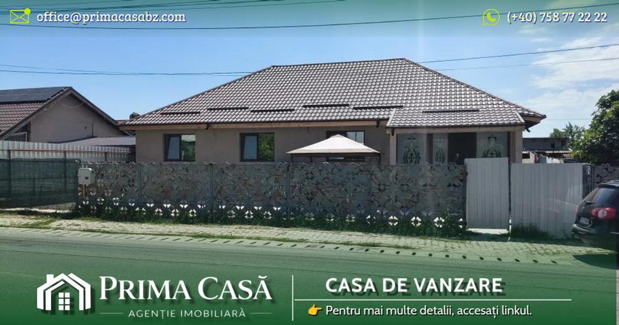 Casa noua ~ comuna Vadu Pasii/BZ ~ 5 camere ~ 170mp utili ~ finisaje moderne ~